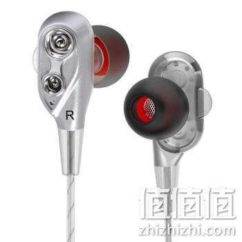  狄圖 手机耳机有线音乐耳麦魔音运动入耳式游戏电脑适用于OPPO/VIVO华为荣耀小米苹果魅族锤子 四核动力/ 双动圈『强劲发烧版』黑色*送耳帽