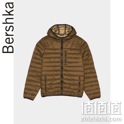  Bershka 男子休闲棉衣外套