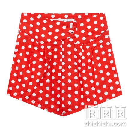  美特斯邦威 女子泡泡格短裙