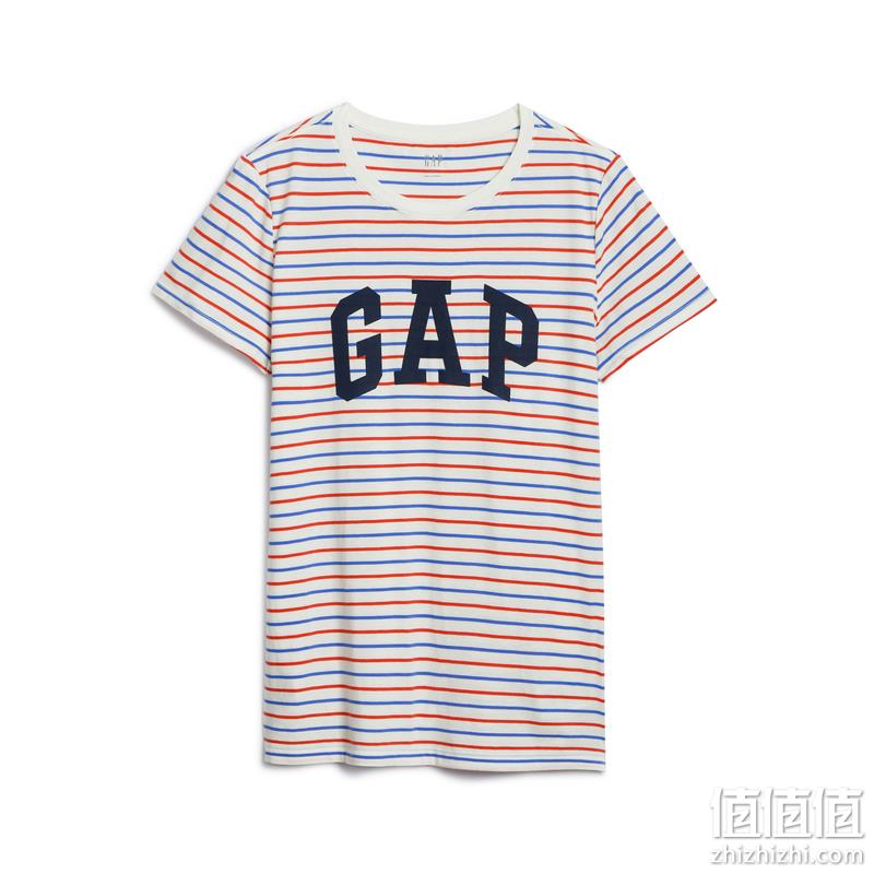  GAP 女士LOGO圆领T恤