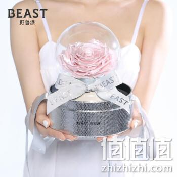  野兽派 音乐水晶球巨型永生玫瑰