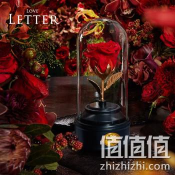  Love Letter 小王子玫瑰八音盒 永生花玫瑰玻璃罩礼盒