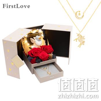  FirstLove 同城鲜花速递 独角兽永生花玫瑰花