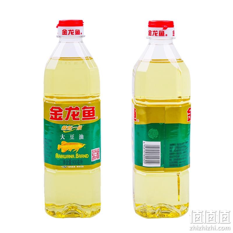  金龙鱼 精炼大豆油 900ml*2瓶