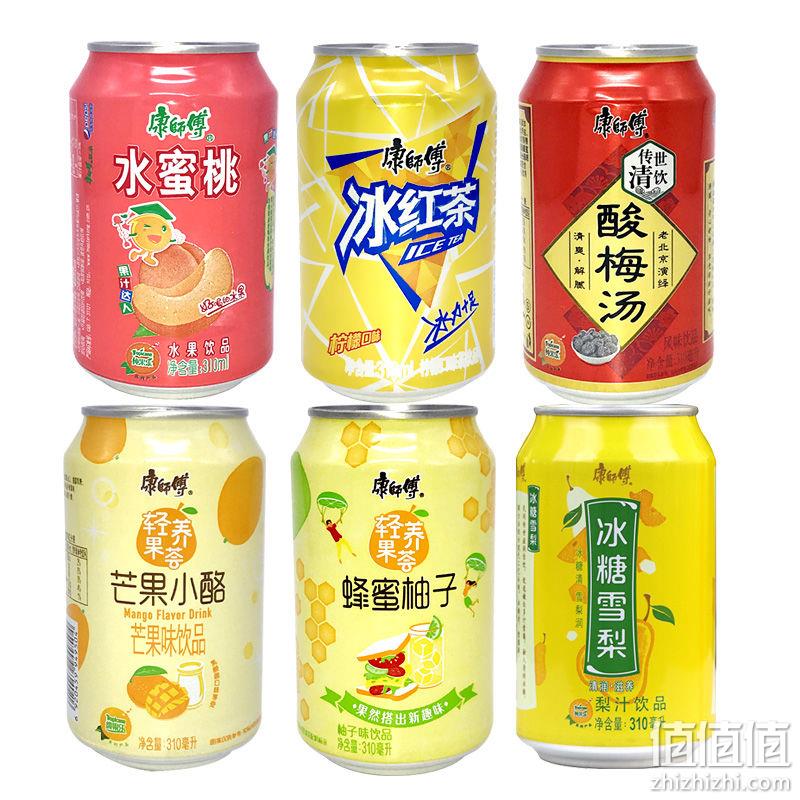  百亿补贴：康师傅 果汁饮料 310ml*8罐