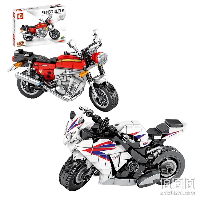  森宝积木 科技机械系列 CB750 本钿
