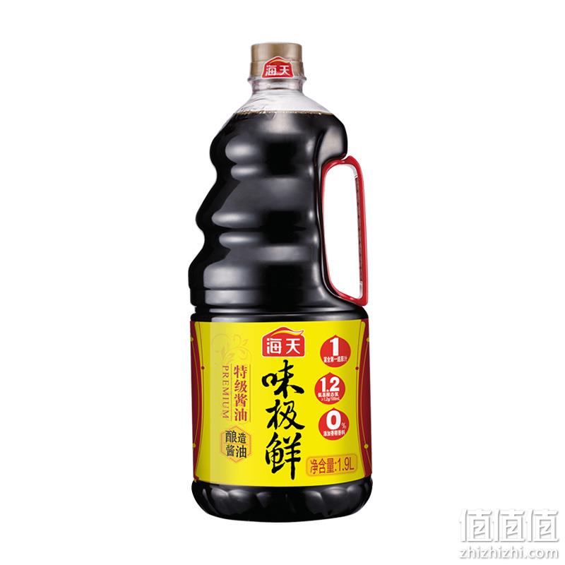  海天 酱油味极鲜特级酱油1.9L