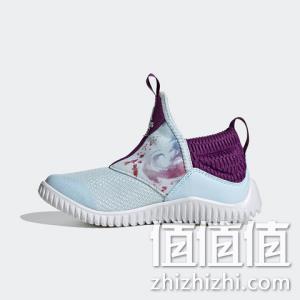  adidas阿迪达斯 RapidaZenF9741 冰雪奇缘联名系列小童训练运动鞋