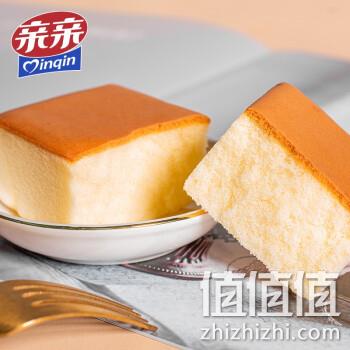  亲亲 海绵蛋糕400g*1箱