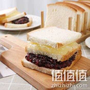  恋如初 紫米早餐面包 整箱1100g