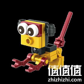  开益 益智拼装小颗粒 动物积木