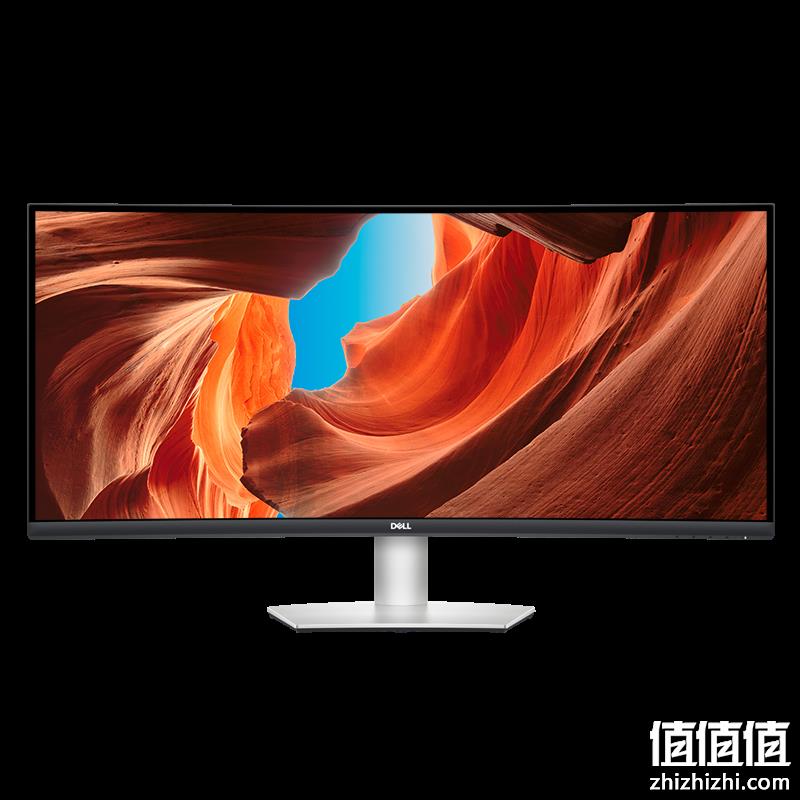  23日20点京东PLUS:DELL 戴尔 S3423DWC 34英寸VA曲面显示器（3440*1440100Hz1800R）
