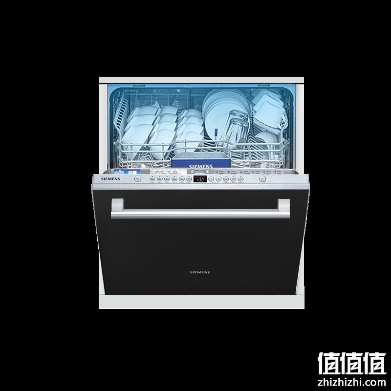  SIEMENS 西门子 焕净系列 SJ636X04JC 嵌入式洗碗机 12套 含黑色门板