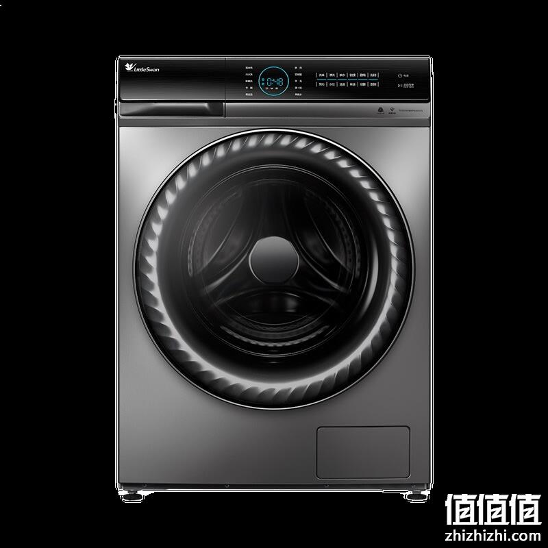  23日20点LittleSwan 小天鹅 水魔方系列 TG100V88WMUIADY5 滚筒洗衣机 10kg 银色