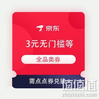  精选好券：京东618 3元无门槛/59-20/250-12/120-6等 全品类券 需点点券兑换 TJ