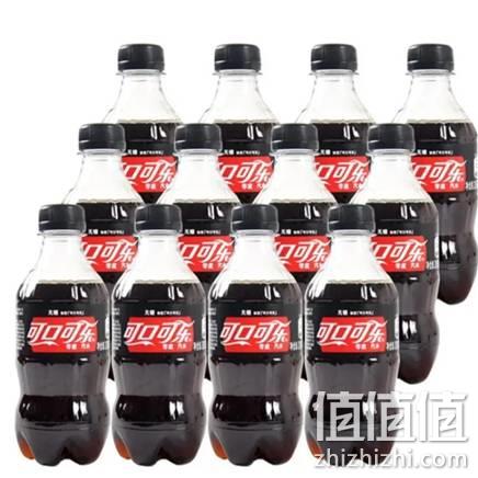  可口可乐 无糖 零度汽水 300ml*6瓶 TJ