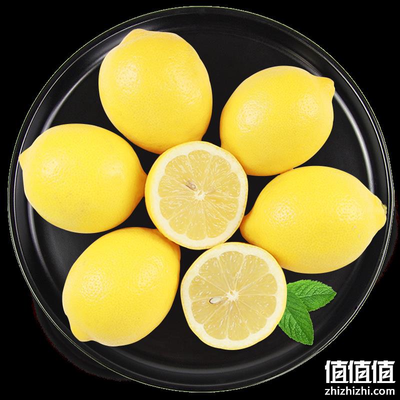 黄柠檬  小柠檬鲜柠檬  净重2斤装（单果60-80克）