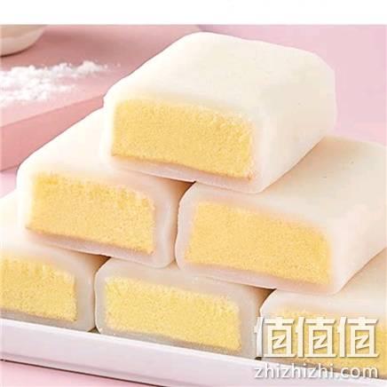  比比赞冰皮蛋糕 混合味  200g送200g 共400g/箱约8个