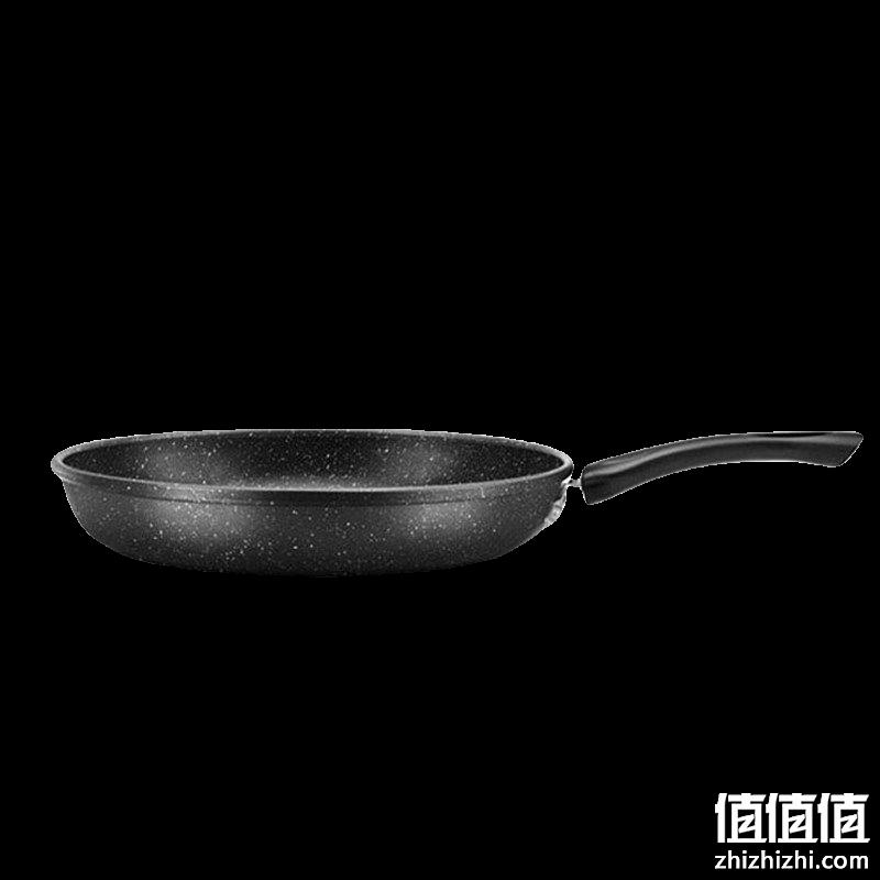  禾易 麦饭石平底锅   16cm麦饭石不带盖  