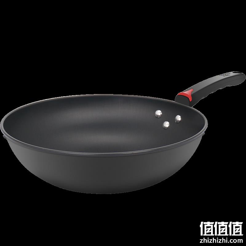  炊大皇  无涂层爆炒老铁锅 平底炒菜锅 CT30IW 30CM