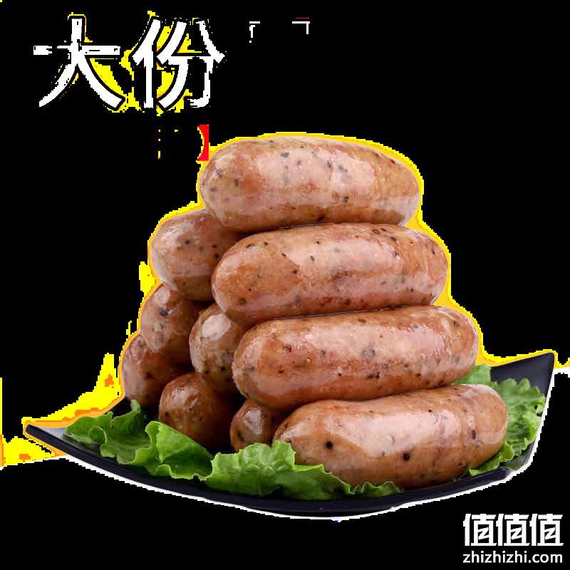  小雀虎 原味火山石烤肠 10支装
