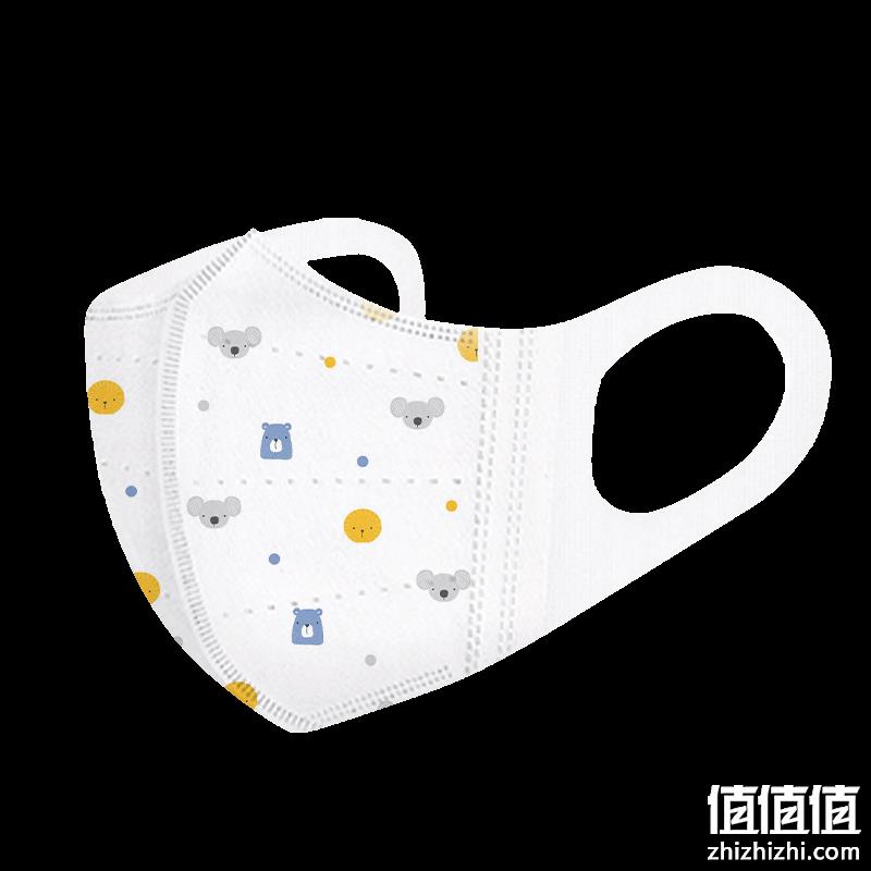  淑洁 一次性3D立体口罩 儿童款 30只