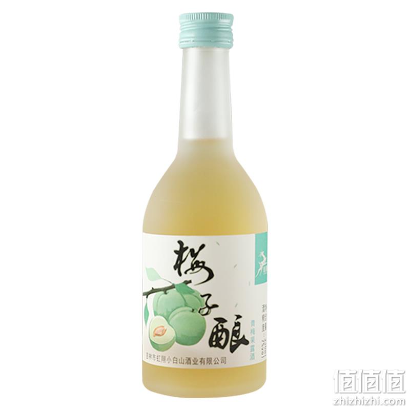  小白山 青梅酒 低度甜型酒 330ml