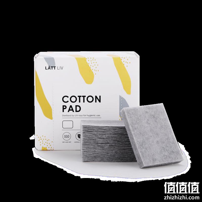  京东京造 竹炭锁水型化妆棉 180片