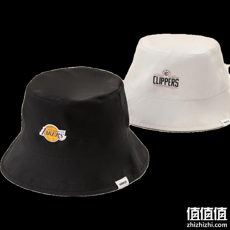  名创优品 男女款双面戴渔夫帽 58cm