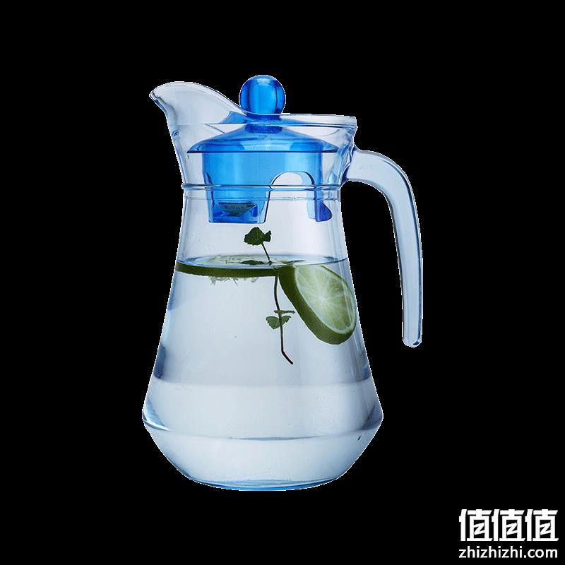  乐美雅 家用玻璃冷水壶 1.3L