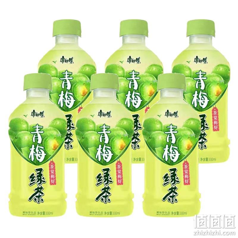  京东极速版: 康师傅 青梅绿茶 330ml 6瓶