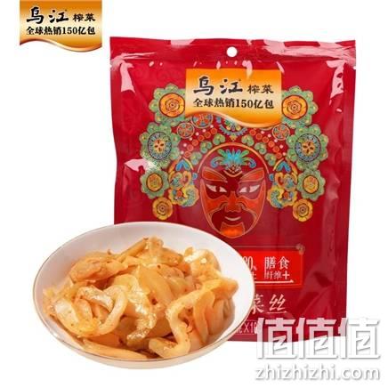  乌江 涪陵微辣榨菜丝 30g*10袋
