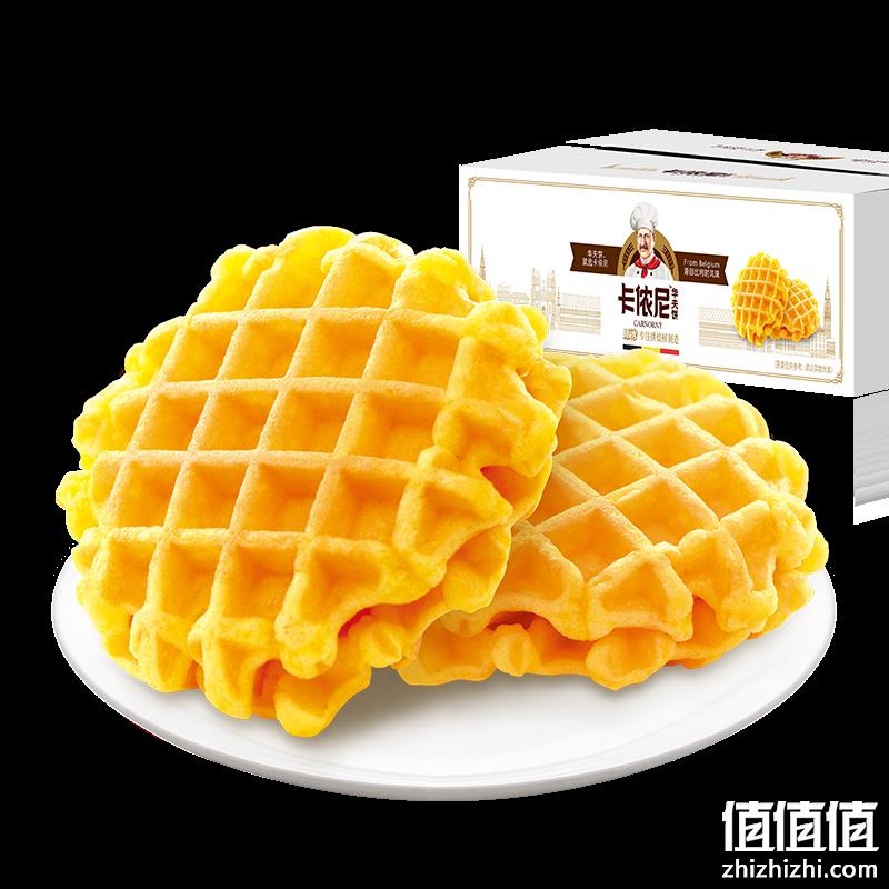  京东特价：回头客 卡侬尼华夫饼干 400g