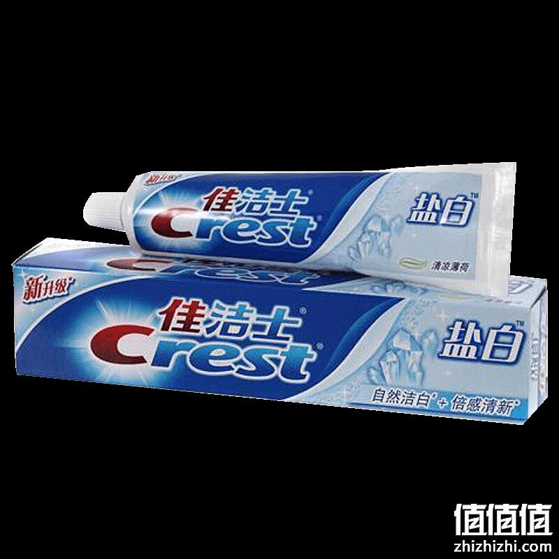  Crest 佳洁士 天然多效盐白牙膏 *8件 TJ