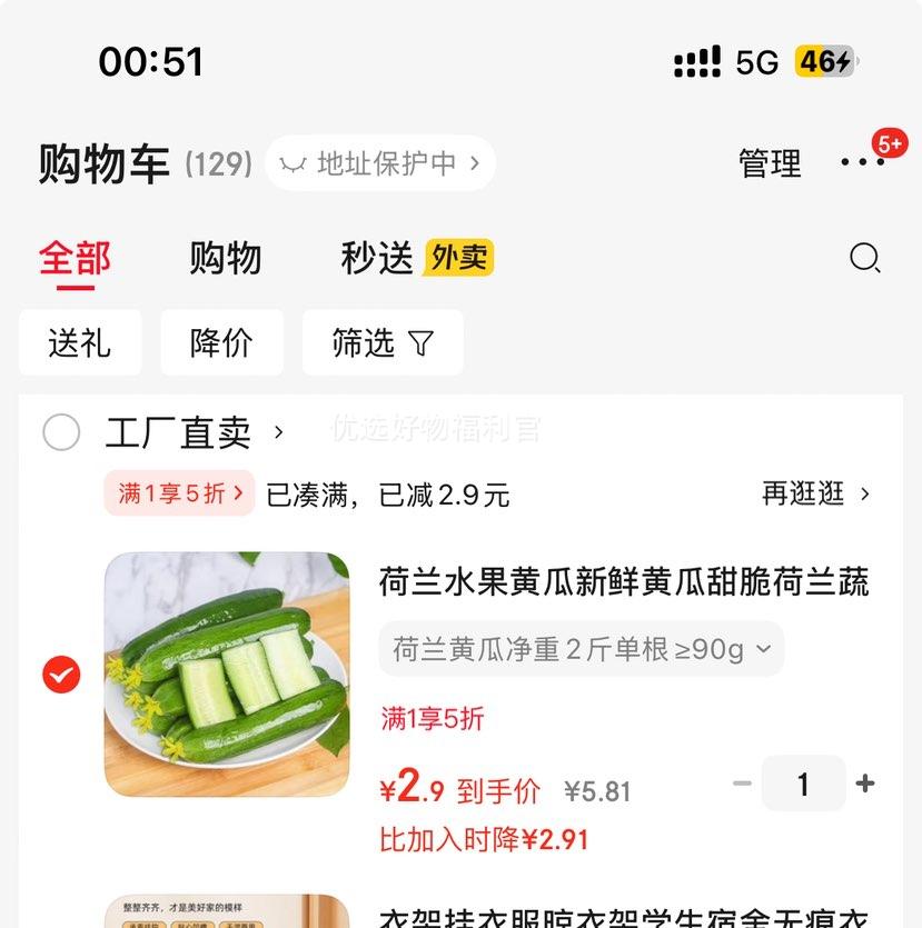 荷兰水果黄瓜新鲜黄瓜甜脆荷兰蔬菜农家自种生吃无刺脆嫩小青瓜 荷兰黄瓜净重2斤单根≥90g优惠证明