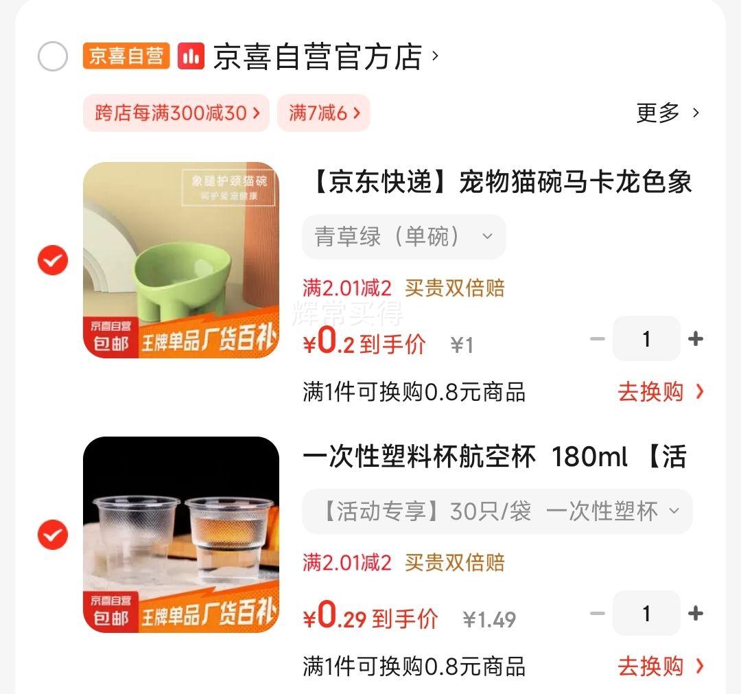 宠物马卡龙色喂食碗  1件优惠证明
