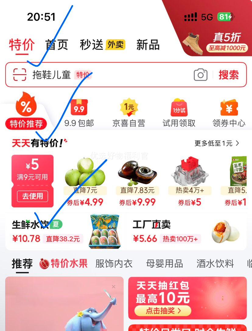 国产红香酥梨果肉脆嫩2025新梨主喜田 6粒装优惠证明
