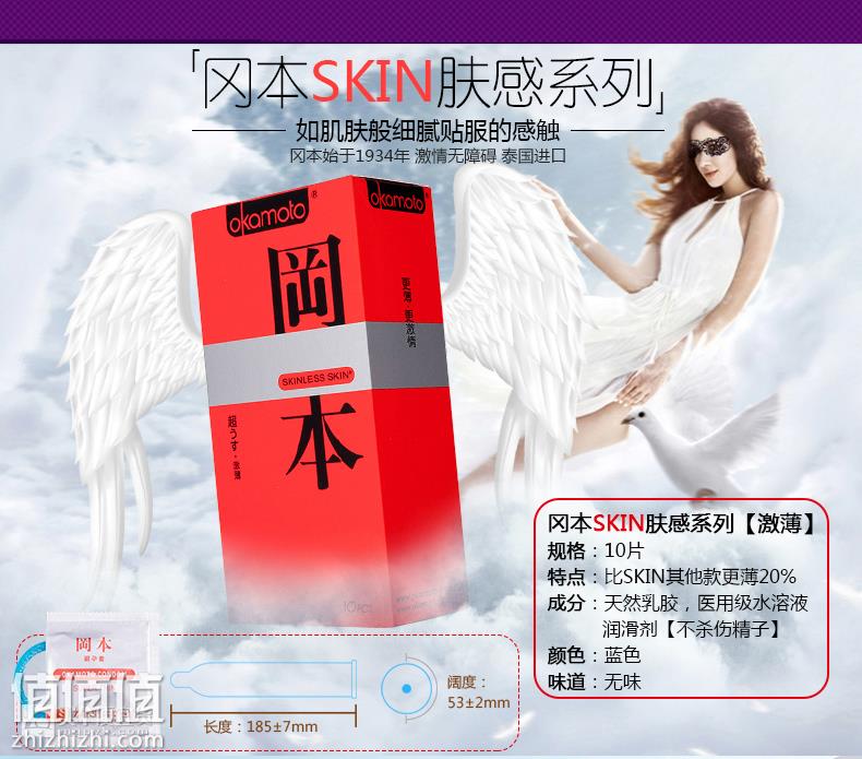 岡本 最熱銷skin膚感系列 激薄 超薄安全套 20片