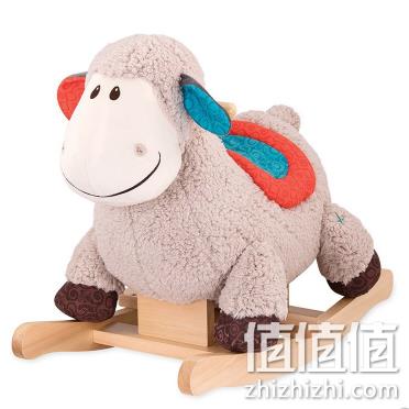 双12预售：加拿大 B.Toys 比乐 木质+布艺+毛绒 儿童摇摇马BX1643Z 259元 需10元定金（天猫429元） 值值值-买手聚集的地方