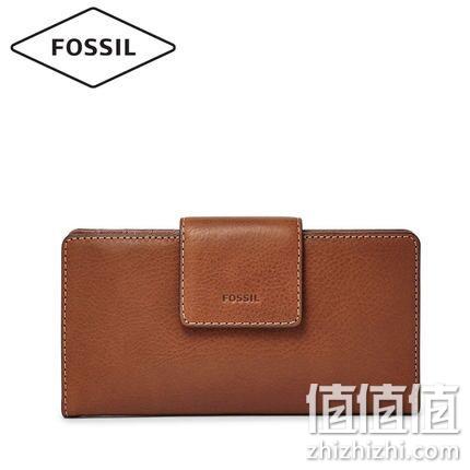 12日特价：杨紫代言！FOSSIL 化石 EMMA系列 女士牛皮钱包 双重优惠165元 值值值-买手聚集的地方