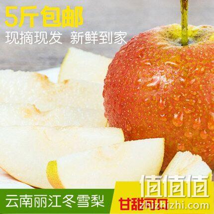 现摘现发 嗷嗷鲜 云南丽江 冬雪梨 5斤装 券后24.9元包邮 值值值-买手聚集的地方