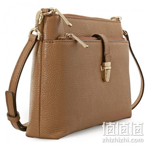 差价巨大！MICHAEL KORS Snap Pocket Crossbody 系列 32H6GM9C3L 女士单肩斜挎包 71.1美元约¥490（京东2400元） 值值值-买手聚集的地方