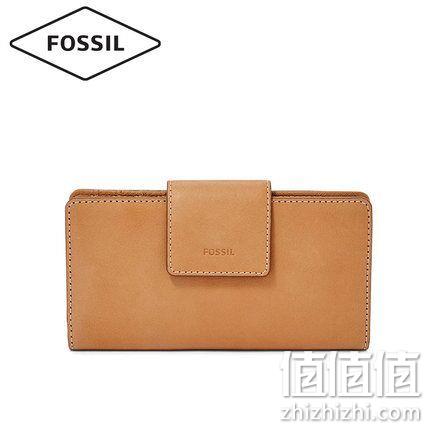 12日特价：杨紫代言！FOSSIL 化石 EMMA系列 女士牛皮钱包 双重优惠165元 值值值-买手聚集的地方