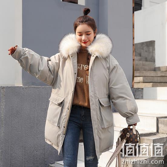 内含买家秀！季含 桃皮绒中长款面包服 500元巨额券后148元包邮（原价648元） 值值值-买手聚集的地方