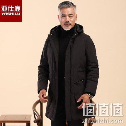 加厚保暖 亚仕鹿 中老年 中长款 棉衣 160元券后108元 值值值-买手聚集的地方