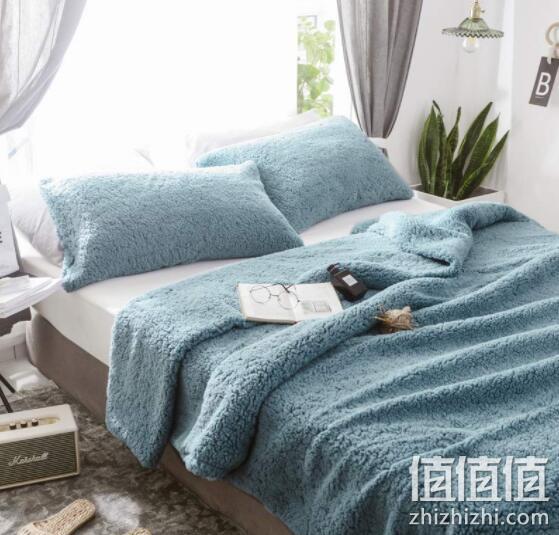 婉寇 羊羔绒多功能毛毯三件套 被套150*200cm 129元包邮 值值值-买手聚集的地方