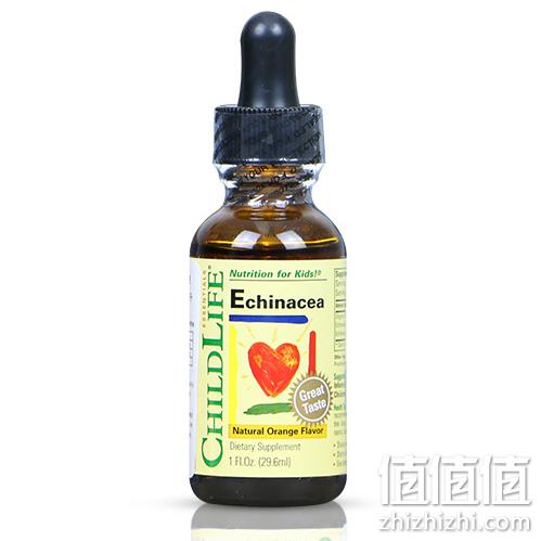 世界卫生组织认可！ChildLife 童年时光 紫锥菊 防流感滴剂29.6ml 89元（京东113元） 值值值-买手聚集的地方