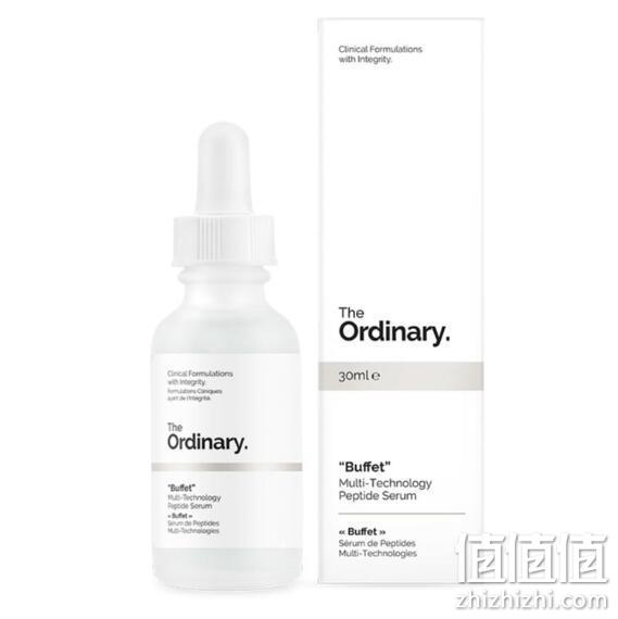 高浓度氨基酸+胜肽！3件x30ml The Ordinary Buffet 多重胜肽 抗衰老精华液 券后307.94元含税包邮 值值值-买手聚集的地方