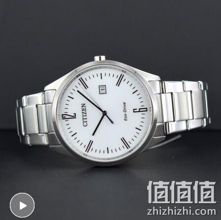 CITIZEN 西铁城 BM7350-86A 男士光动能腕表 经典白盘  689元包税包邮 值值值-买手聚集的地方