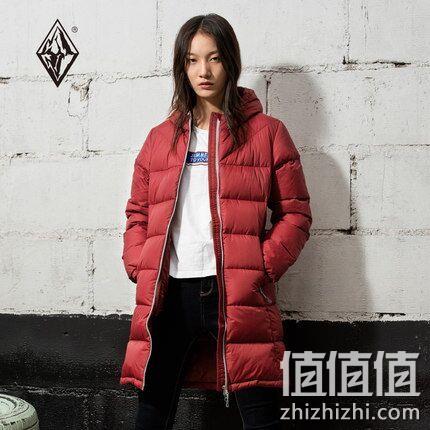 12日0点：Black Ice 黑冰 F8955 女款长款羽绒服 298元包邮（吊牌999元） 值值值-买手聚集的地方